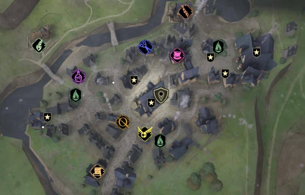 Colorful Map Markers | Hogwarts Legacy Mod