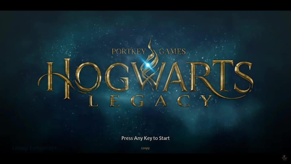 Skip Start Screen | Hogwarts Legacy Mod